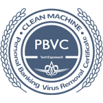 Virus Removal Certifications Issued Here