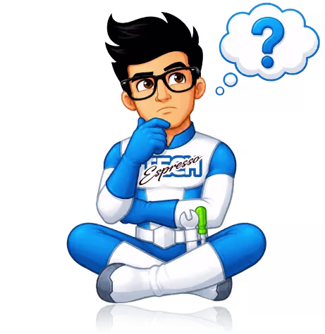 Tech!Espresso® frequently asked questions on display